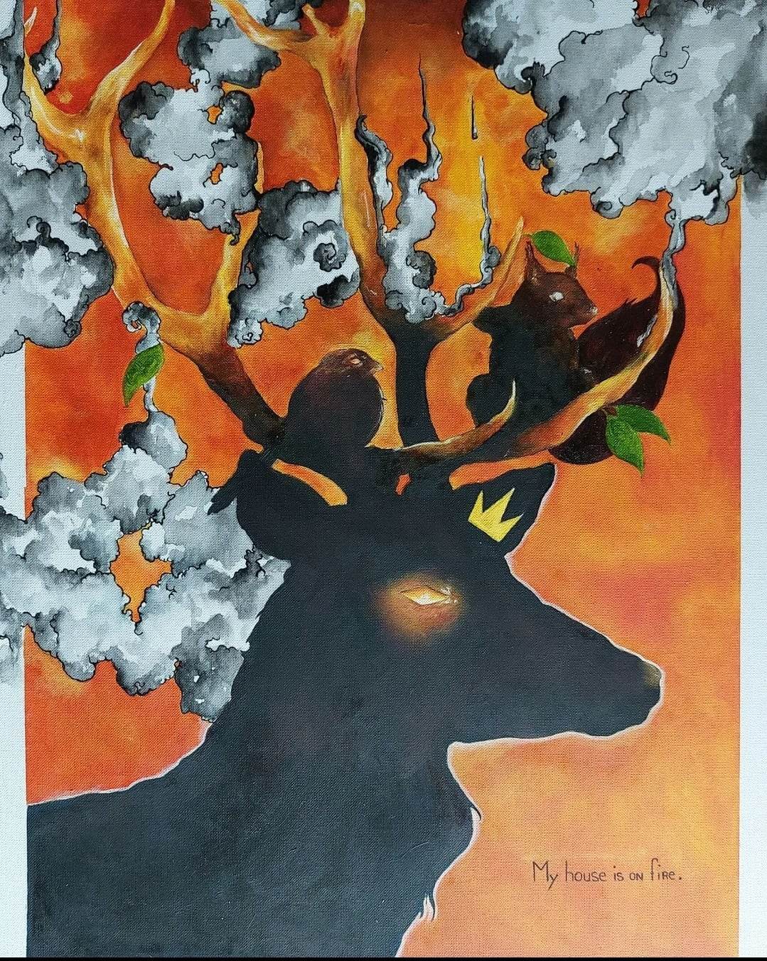 peinture à l'huile