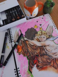 Cours de dessin en visio- crayon, peinture